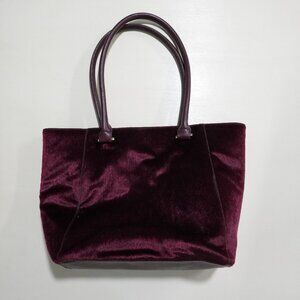 A new day tote bag burgundy